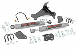 Rough Country Suspension Systems - Rough Country N3 Dual Steering Stabilizer 2"-8" Lift, Super Duty 4WD; 8749130 - Image 2