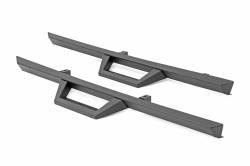 Rough Country Suspension Systems - Rough Country Contoured Drop Step Nerf Bars-Black, for Wrangler JK 2dr; 90763 - Image 2