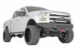 Rough Country Suspension Systems - Rough Country High Clearance Front Bumper-Black, 15-17 Ford F-150; 10950A - Image 6