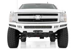 Rough Country Suspension Systems - Rough Country Front Bumper Skid Plate w/ RC 10910-Black; 10794 - Image 3