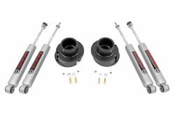 Rough Country Suspension Systems - Rough Country 2.5" Suspension Leveling Kit, for 13-24 Ram HD Leaf 4WD; 37730A - Image 1