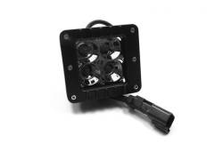 Southern Truck - Southern Truck Lifts 79911 Chrome Series 3" CREE LED Square Fog Light-Each - Image 2