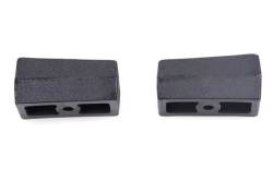 Zone Offroad Products - Zone Offroad ZONU3032 3" Rear Tapered Cast Iron Lift Blocks-Pair - Image 1