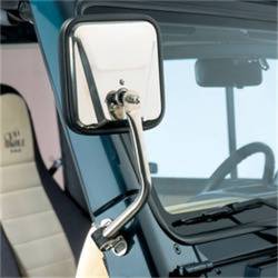 Rugged Ridge - Rugged Ridge 11001.08 CJ-Style Side Mirror Kit Black for WRANGLER TJ - Image 2