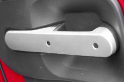 Rugged Ridge - Rugged Ridge 11151.17 Rear Door Handle Trim Silver - Image 2