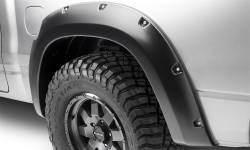 Bushwacker - Bushwacker Pocket Style Rear Fender Flares-Black, for Dodge Ram; 50054-02 - Image 1