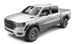 Bushwacker - Bushwacker Forge Style Front/Rear Fender Flares-Black, for Dodge Ram; 58205-08 - Image 1