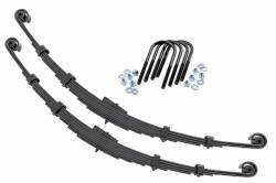 Rough Country Suspension Systems - Rough Country Rear Leaf Spring Kit fits 2.5" Lift, for 55-75 Jeep CJ5; 8006Kit - Image 1