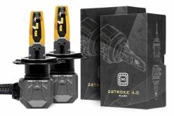 Morimoto - Morimoto 2Stroke 4.0 LED H4 Headlight Bulb, White-EACH; LED2060 - Image 1
