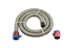 Mr Gasket - Mr. Gasket 1526 Steel Braided Fuel Line Kit Universal Tube ID3/8 L-3 ft. ALL - Image 2