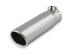 Flowmaster - Flowmaster 15363 Exhaust Pipe Tip Rolled Angle Polished Stainless Steel - Image 2