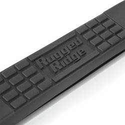 Rugged Ridge - Rugged Ridge 11590.05 3-Inch Round Tube Side Steps Black for Jeep Wrangler - Image 2