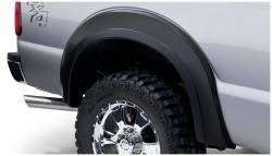 Bushwacker - Bushwacker Extend-a-Fender Front/Rear Fender Flares-Black, Super Duty; 20932-02 - Image 7