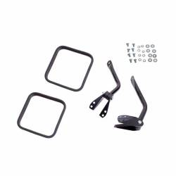 Rugged Ridge - Rugged Ridge 11001.11 Side Mirror Kit Black for Jeep CJ - Image 1