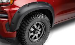 Bushwacker - Bushwacker Forge Style Front/Rear Fender Flares-Black, GMC Sierra; 48130-08 - Image 2