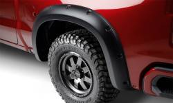 Bushwacker - Bushwacker Forge Style Front/Rear Fender Flares-Black, GMC Sierra; 48130-08 - Image 3