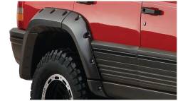 Bushwacker - Bushwacker Cut-Out Style Front/Rear Fender Flares-Black, for Jeep ZJ; 10916-07 - Image 6