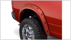 Bushwacker - Bushwacker Pocket Style Front/Rear Fender Flares-Black, for Dodge Ram; 50919-02 - Image 8