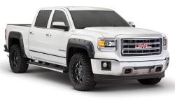 Bushwacker - Bushwacker Pocket Style Front/Rear Fender Flares-Black, GMC Sierra; 40974-02 - Image 6