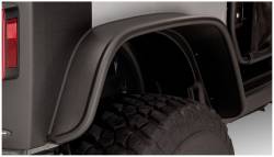 Bushwacker - Bushwacker Flat Style Front/Rear Fender Flares-Black, for Jeep JK; 10919-07 - Image 5