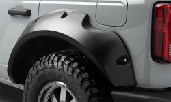 Bushwacker - Bushwacker Pocket Style Front/Rear Fender Flares-Black, Ford Bronco; 20960-02 - Image 4