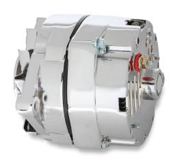 Mr Gasket - Mr. Gasket 5123 Alternator 80 Amp. Chrome Plated Single Groove Pulley - Image 4
