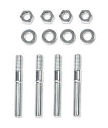 Mr Gasket - Mr. Gasket 6006 Aluminum Carburetor Spacer Kit 1 in. Ported Race Only - Image 2
