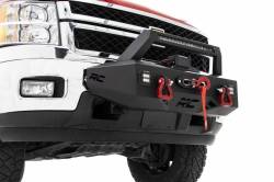 Rough Country Suspension Systems - Rough Country EXO Front Bumper Winch Mount Kit, 11-19 Silverado HD; 10764 - Image 1