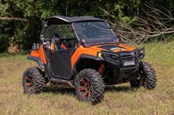 Rough Country Suspension Systems - Rough Country Front UTV Full Windshield, for Polaris RZR 800; 98111410 - Image 6