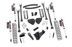 Rough Country Suspension Systems - Rough Country 6" 4-Link Lift Kit, 05-07 F250/F350 Super Duty Dsl 4WD; 57950 - Image 1