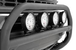 Rough Country Suspension Systems - Rough Country Front Bumper Nudge Bar w/ LEDs-Black, 21-24 Bronco Sport; 51044 - Image 5