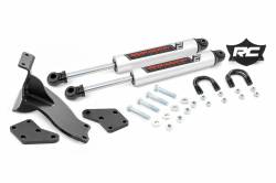 Rough Country Suspension Systems - Rough Country V2 Dual Steering Stabilizer 2.5"-8" Lift for 13-24 Ram HD; 8749470 - Image 1