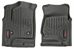 Rough Country Suspension Systems - Rough Country Front Floor Liners-Black, 14-18 Silverado/Sierra; M-2141 - Image 1