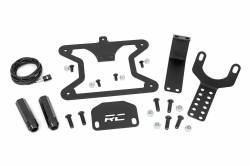 Rough Country Suspension Systems - Rough Country Spare Tire Mount License Plate Relocation Kit, for Jeep JL; 10534 - Image 6