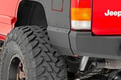 Rough Country Suspension Systems - Rough Country Rear Quarter Panel Armor-Black, for 97-01 Cherokee XJ; 10572 - Image 2