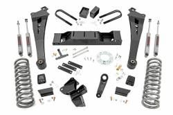 Rough Country Suspension Systems - Rough Country 5" Suspension Lift Kit, for 19-24 Ram 3500 4WD Diesel; 37830 - Image 1