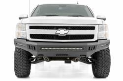 Rough Country Suspension Systems - Rough Country High Clearance Front Bumper-Black, 07-13 Silverado 1500; 10911 - Image 2