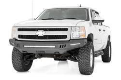 Rough Country Suspension Systems - Rough Country High Clearance Front Bumper-Black, 07-13 Silverado 1500; 10911 - Image 3