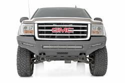 Rough Country Suspension Systems - Rough Country High Clearance Front Bumper-Black, 07-13 Sierra 1500; 10913 - Image 2