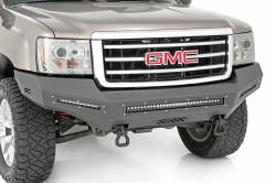 Rough Country Suspension Systems - Rough Country High Clearance Front Bumper-Black, 07-13 Sierra 1500; 10913 - Image 4