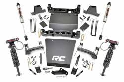 Rough Country Suspension Systems - Rough Country 7" Suspension Lift Kit, 14-16 Silverado/Sierra 1500 4WD; 29857 - Image 1