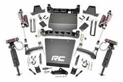 Rough Country Suspension Systems - Rough Country 7" Suspension Lift Kit, 14-16 Silverado/Sierra 1500 4WD; 29850 - Image 1