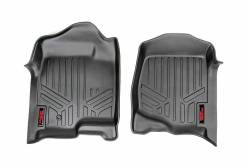 Rough Country Suspension Systems - Rough Country Front Floor Liners-Black, 07-13 Silverado/Sierra; M-2071 - Image 1