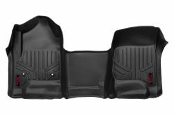 Rough Country Suspension Systems - Rough Country Front Floor Liners-Black, 14-18 Silverado/Sierra; M-2114 - Image 1