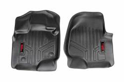 Rough Country Suspension Systems - Rough Country Front Floor Liners-Black, 15-24 Ford F-150; M-5151 - Image 1