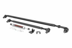 Rough Country Suspension Systems - Rough Country HD Steering w/ Stabilizer fits 4"-6" Lift, for Jeep XJ/TJ; 10604 - Image 1