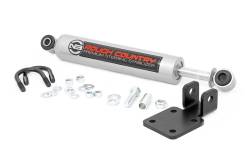 Rough Country Suspension Systems - Rough Country HD Steering w/ Stabilizer fits 4"-6" Lift, for Jeep XJ/TJ; 10604 - Image 2