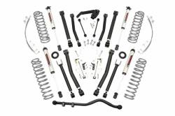 Rough Country Suspension Systems - Rough Country 4" Suspension Lift Kit, for 07-18 Wrangler JK 2dr 4WD; 67370 - Image 1