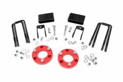 Rough Country Suspension Systems - Rough Country 2" Suspension Lift Kit, for 16-24 Titan XD; 868RED - Image 1