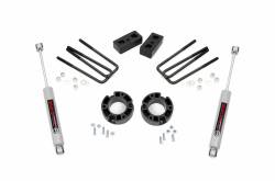 Rough Country Suspension Systems - Rough Country 3.5" Suspension Lift Kit, 07-13 Silverado/Sierra 1500 RWD; 26830 - Image 1